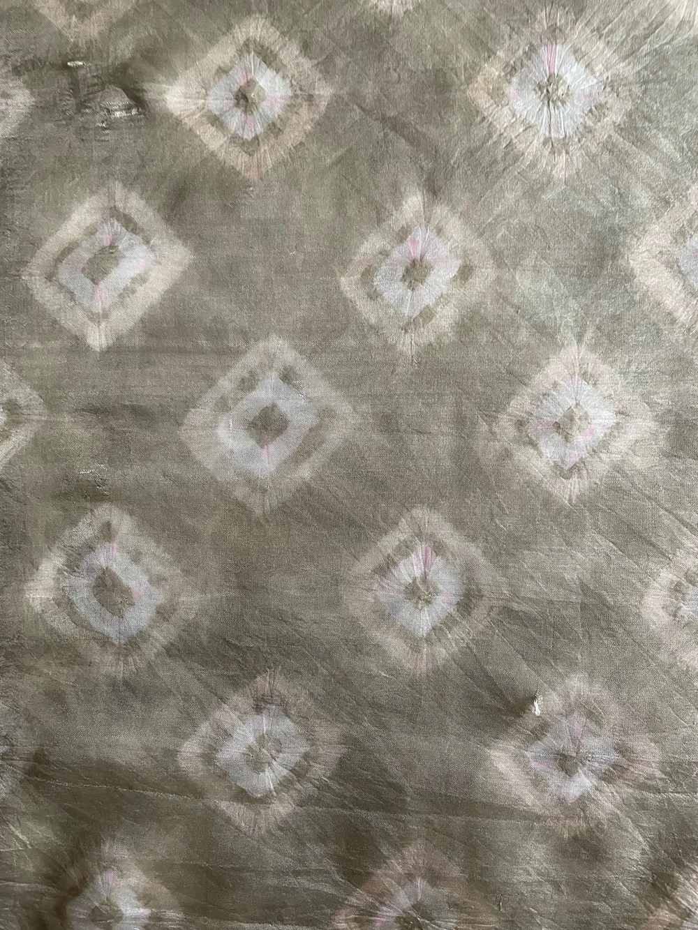 Hand made silk scarf